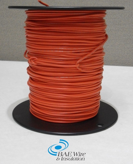 16 AWG Gauge Stranded Hook Up Wire Orange 25 ft 0.0508" UL1015 600 Volts 