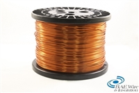 21 AWG Gauge Heavy Copper Magnet Wire 4 oz 99' Length 0.0310" 155C Red 